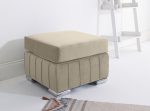 layla foot stool gray