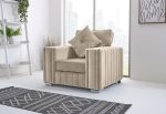 layla 1 seater highback plush velvet