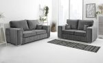 layla 3+2 seater highback plush velvet
