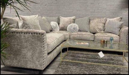 harrison sofa 5 seater corner chenille