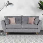 Zinc 3 seater sofa