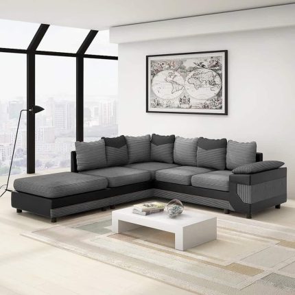 dino-corner-sofa jumbo fabric gray