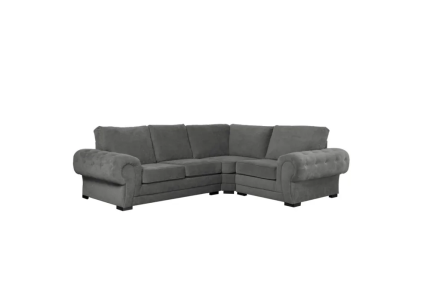 verona sofa 5 seater corner grey