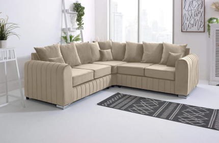 lilly sofa mink corner