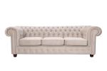 chesterfield sofa cream 3 seater