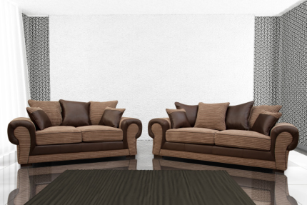 ​THE PREMIUM JUMBO CORD TANGO SOFA SUITE