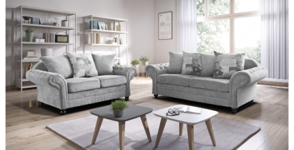 nicole sofa 3+2 gray