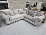 rio chesterfield 5 seater light gray