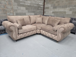 Rio chesterfield sofa corner 3 seater