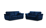 Knightsbridge Sofa Set 3+2 seater dark blue