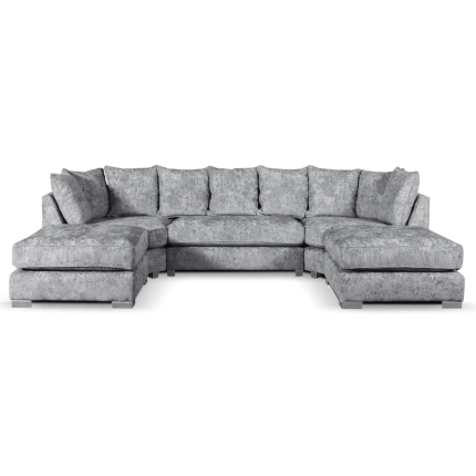 Bishop Truffle U Shape Corner Fullback Sofa