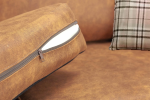 oakland sofa leather brown