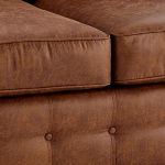 oakland sofa brown leather