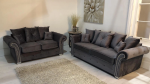 Olympia Chesterfield 3+2 seater plush velvet