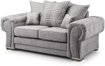 verona sofa 2 seater grey